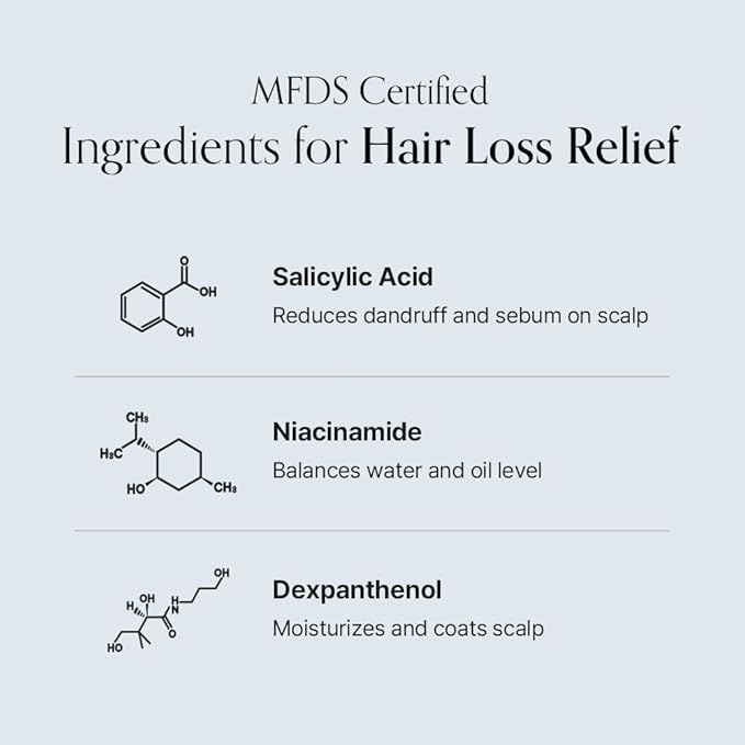 Growus Damage Therapy Scalp Scaling Ampoule, 1.69 fl.oz/ Scalp Serum with Protein and Seaweed Complex for Thicker Hair, Bulgarian Rose Scent, Free from Paraben, Sulfate