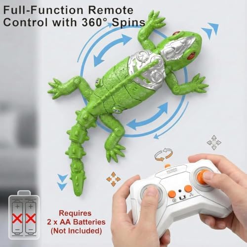 Lizard Cat Toy Wall Climbing Remote Control Toy for Indoor Cats