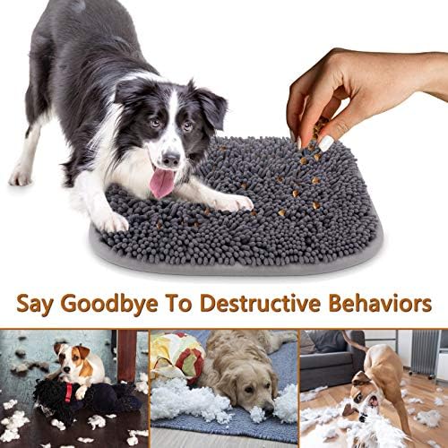 Rundik Snuffle Mat for Dogs, Interactive Puzzle Toys Feeding Games for Pets