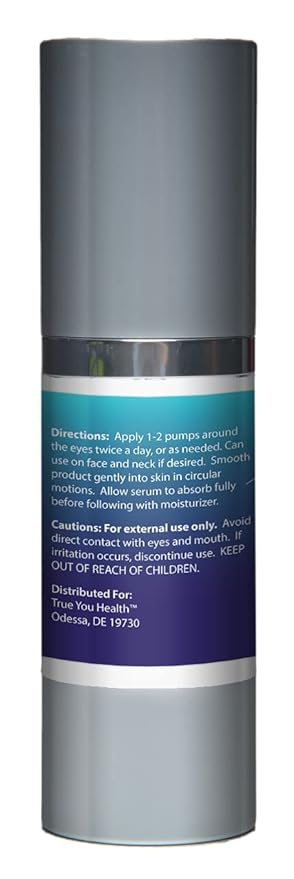 Pro Ellueur Skin Serum - Ageless Eye Serum - Two Month Supply - Reduce the Appearance of Wrinkles & Crows Feet - Help Minimize Dark Circles & Under Eye Bags - Contains Alpha Hydroxy Acids