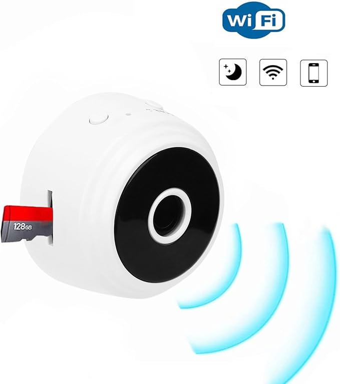 Home Security Camera,1080P HD Door Camera, HD Smart Camera for, Pet Camera for Room Baby Dog (White), PUSOKEIG3E26VAING-12