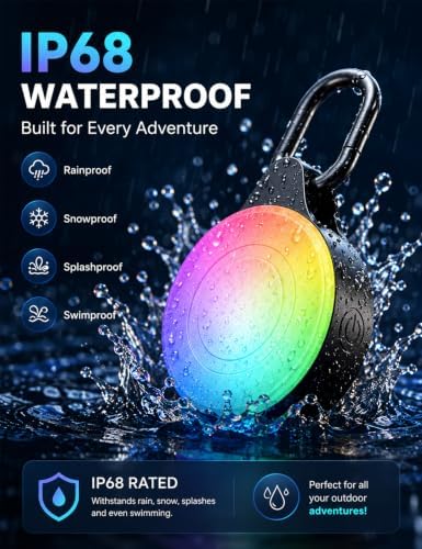 2-in-1 GPS Tracker Dog Light | Smart Tracking Pet LED Light for iOS Only