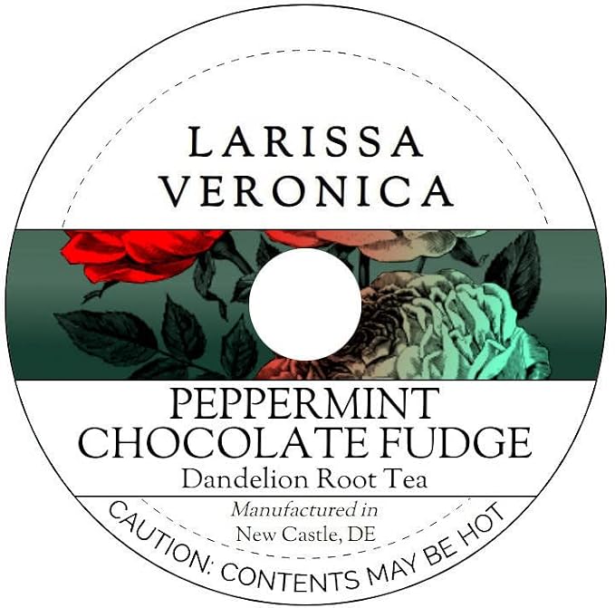 Peppermint Chocolate Fudge Dandelion Root Tea (Single Serve K-Cup Pods) (12 pods, ZIN: 577507)
