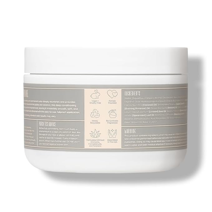 Overtone Semi Permanent Hair Color Conditioner, Serene Silver, 8 oz, Nourishing, Damage-Free, Color Depositing Mask for All Hair Types with Shea Butter & Coconut Oil, Vegan & Cruelty-Free