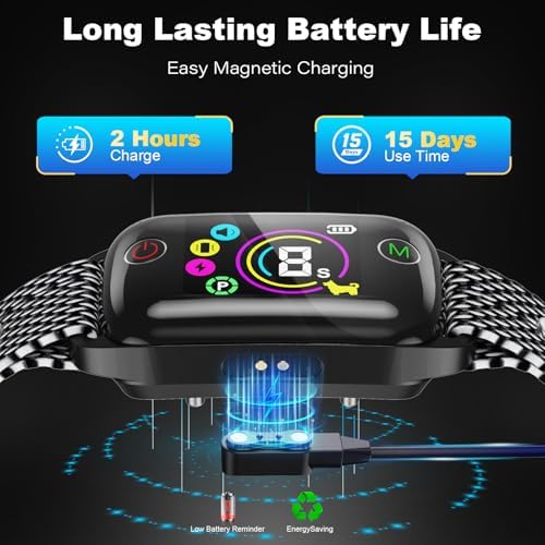 Dog Bark Collar for Large Medium Small Dogs,Smart Automatic AI Bark Collar for Dogs,Effective Anti-Barking Training Collar, with IP67 Waterproof, 4 Safe Training Modes and 8-Level Sensitivity