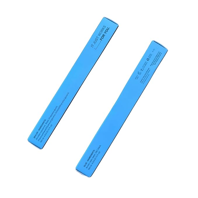 Y’OUR Voluminizing Lash Glue & Sealer: Waterproof, Long-Lasting Adhesive for Falsies & Clusters; Natural Look, No Irritation, Latex-Free, DIY Eyelash Extension at Home