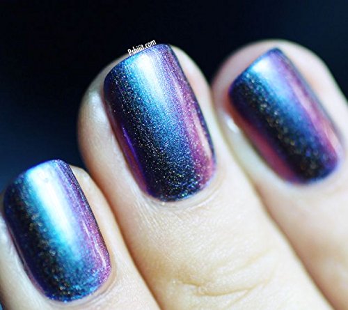 ILNP Birefringence (H) - Blue, Purple, Red, Orange, Yellow, Green Color Shifting Ultra Chrome Holographic Nail Polish