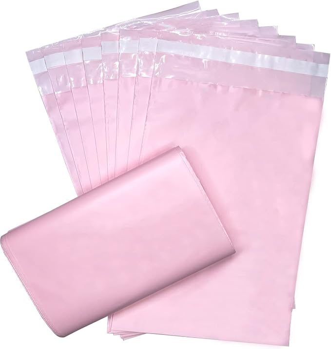 Sanitary Napkin Disposal Bags - Block Odors, Great Adhesion, Feminine Hygiene Disposal Bags for Tampons and Pads Pink 100Pcs