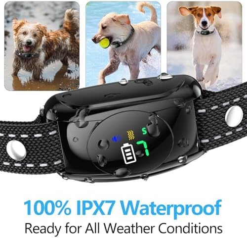 Bark Collar 2 Pack, Bark Collar for Medium Dogs & Large Dogs 15-120LBS