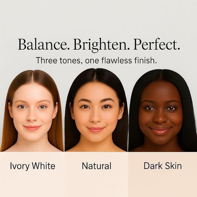 Blanc Cover Cream Stick – Korean Color Changing Foundation Stick with Volufiline & Collagen – Concealer Foundation Sticks for Dewy Skin– Makeup Foundation Stick with Detachable Brush (Natural)