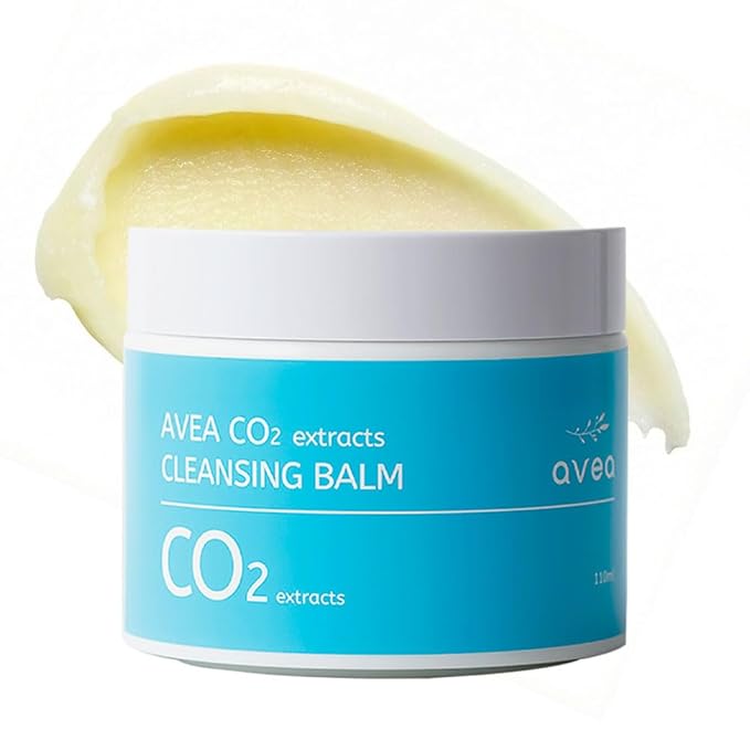 AVEA CO2(extracts) Cleansing Balm | including Golden Jojoba Oil, Olive Oil, Make- up & blackhead remove, Melting Cleansing Balm, Makeup Remover, Face Wash, Korean Skin Care l 3.88 Fl.Oz