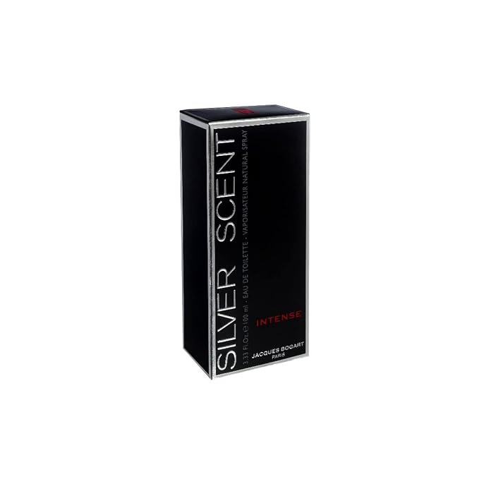Jacques Bogart Silver Scent Intense Men Eau De Toilette Spray, 3.33 Ounce