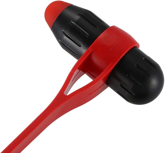 Massage Hammer for Back Body Stress Reliever Elastically Bendable Handheld Plastic Massor (A)
