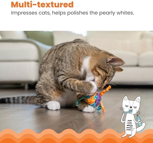 Catstages Tons of Tails Dental Catnip Cat Toy (Pack of 2)