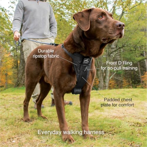 Kurgo Tru-Fit Smart Harness, Black, Large