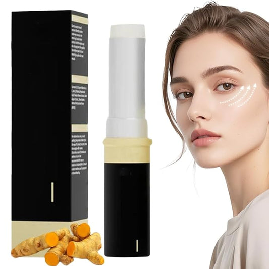 Serum Stick for Under Eye Bags,2025 New Turmeric Eyes Cream Deeply Moisturizes Eyebalm,Eye Balm Stick for Reduces Puffiness and Fine Lines (1)