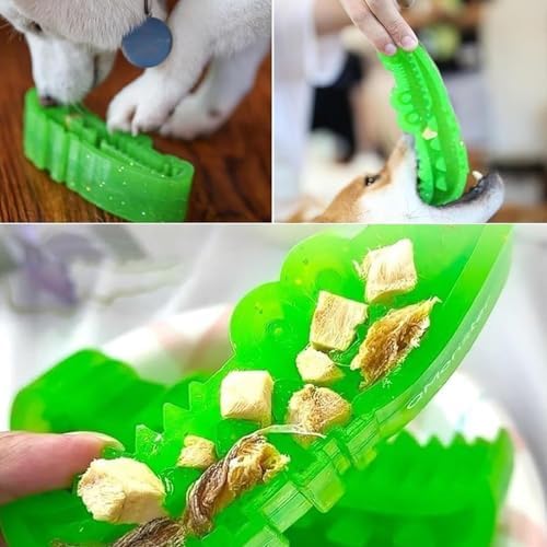 Lettuce Pets Dog Toys, Low Feed Chew and Fetch Crocodile Device Toy for for Medium & Small DogsOdontological Health Inside Use Robust Substance