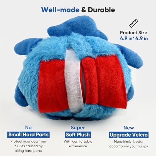Petbobi Interactive Dog Toys for Small Medium Breeds Moving Barking Ball
