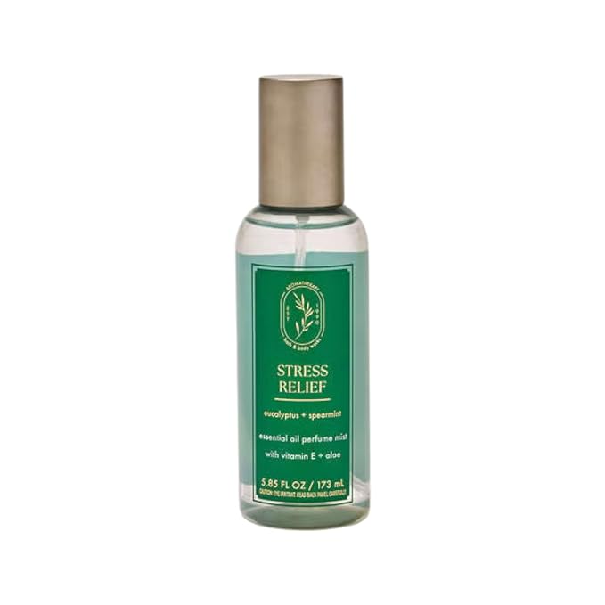 Bath and Body Works Eucalyptus Spearmint Aromatherapy Pillow Mist 5.3 Fl Oz (Eucalyptus Spearmint)