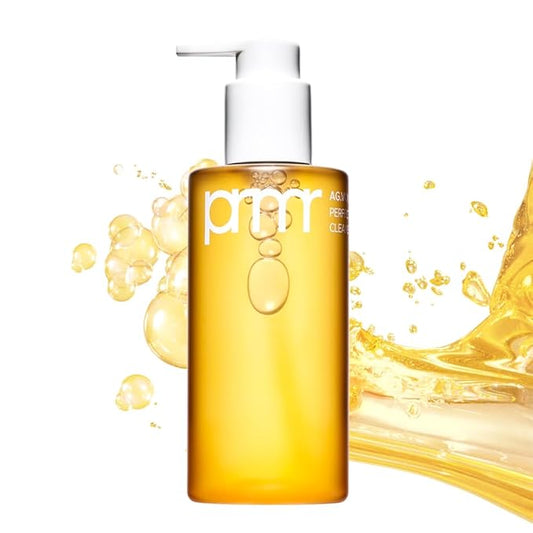 Primera (PRMR Oil To Foam Cleanser Korean Deep Cleansing Oil, Daily Makeup Remover, Blackheads, Dust and Dirt Removal, Pore Cleaning, Hyaluronic acid (200ml, 6.76 fl. oz)
