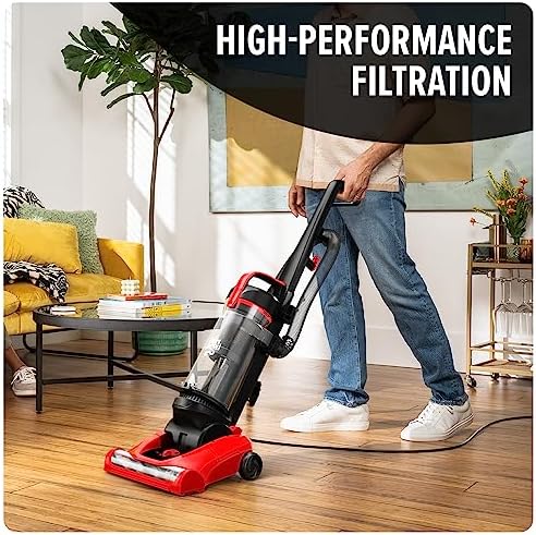 Dirt Devil Multi-Surface+ Upright Bagless Vacuum Cleaner | Ideal for Carpet and Hard Floor, Powerful, Lightweight, Corded Vacuum Cleaners for Home Use