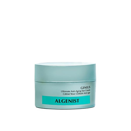 Algenist GENIUS Ultimate Anti-Aging Eye Cream - Firming Under Eye Cream with Collagen + Microalgae Oil - Helps to Visibly Plump, Smooth and Restore Radiance To Delicate Eye Area (0.5 oz)