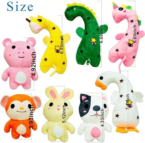 30 Pack Puppy Squeaky Dog Toys,Plush Small Dog Toys Bulk with Squeaker