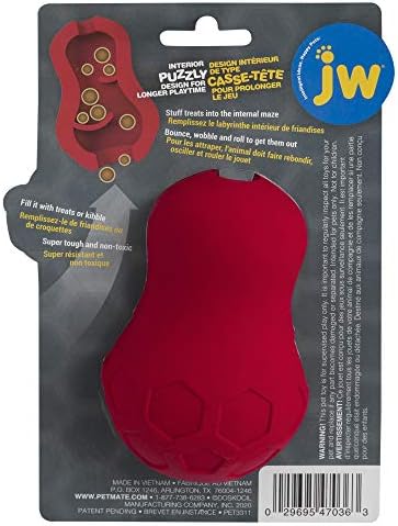 JW Tumble Teez Puzzler Treat Dispenser, Medium