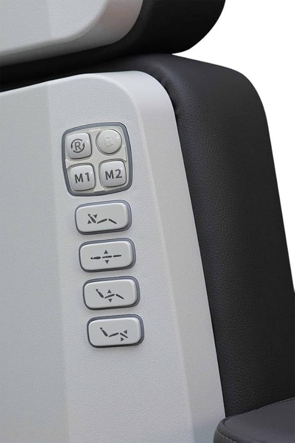 2246BN Medi Spa Exam Chair and Treatment Bed - White | 240° Rotation | 4 Motors | ADA Compliant | 2 Year Warranty | Lock, Reset, and Memory Functions | Ideal for Dermatology and Spa Services