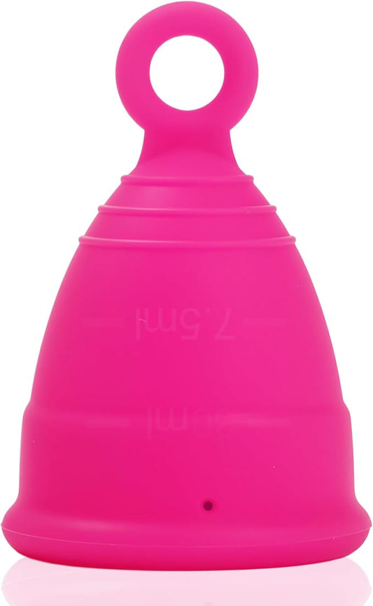 Reusable Menstrual Cup, Silicone Period Cup, up to 12 Hours of Leak-Free Protection, Disc,Tampon, Pads Alternative for Women
