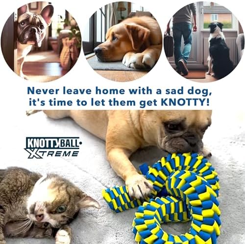 Race&Herd KnottyBall Xtreme Snuffle Ball for Dogs — 500 Pocket Puzzle