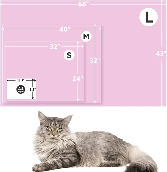 Stuffed Premium Soft Dog Blanket, Flannel Pink Stuff Cute Paw Print, 43 * 66 inches, Cat Blanket Puppy Supplies Dog Products Stuff Essentials