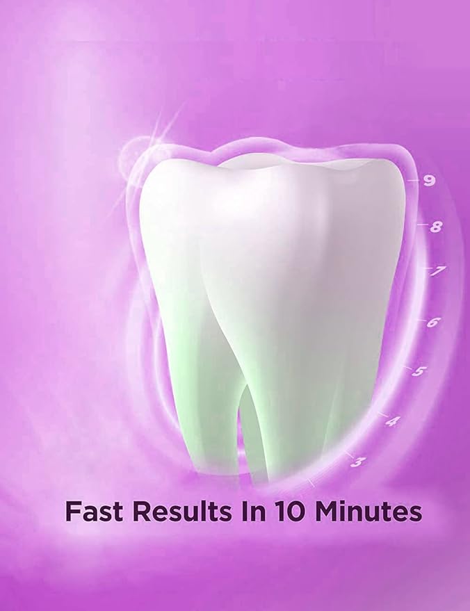 Bright White Smile 35% Teeth Whitening Gel Refills 10 Pack Bleaching Gel, No Sensitive Teeth Whitener, Great for Sensitive Tooth Whitening, Works with Teeth Whitening LED Light and Trays (10 X 5ML)
