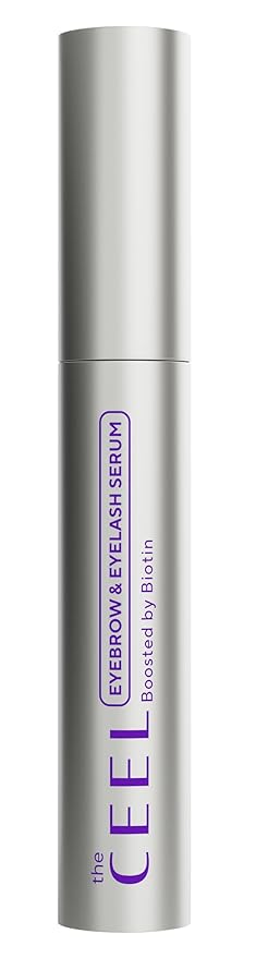 The Ceel Lash & Brow Serum with Peptide Complex, Biotin, Arginine & Castor Oil – Eyelash & Eyebrow Enhancing Serum for Fuller, Thicker Looking Brows & Lashes – 6 ml