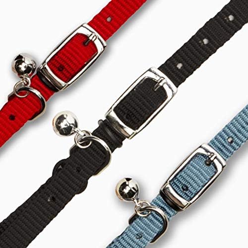 Catit Nylon Adjustable Cat Collar, Blue