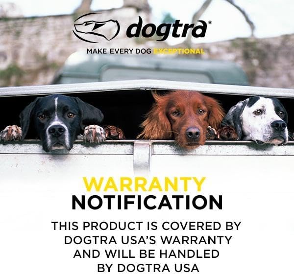 Dogtra 1902S Ergonomic 3/4-Mile IPX9K Waterproof High-Output 2-Dog Remote Dog Training E-Collar