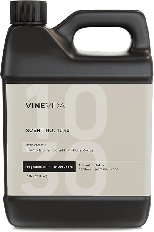 VINEVIDA Scent NO. 1030 Fragrance Oil for Cold Air Diffusers - 32oz (2lbs) - Inspired by Trump International Hotel Las Vegas Hotel Scents for Home - Diffuser Oil