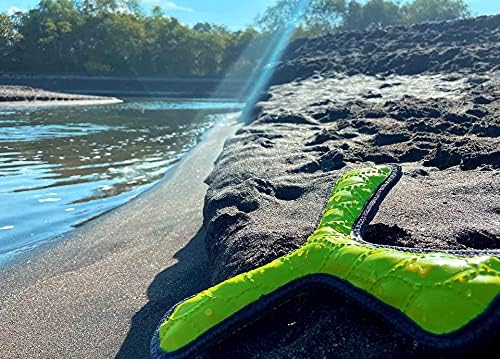 Tuff Pupper SuperChewy Tough Floating Dog Water Toy Strong Natural Rubber | Great Dog Fetch Toy | Pool Swimming Toys for Puppy| Durable Training Toys for Non-Aggressive Chewers