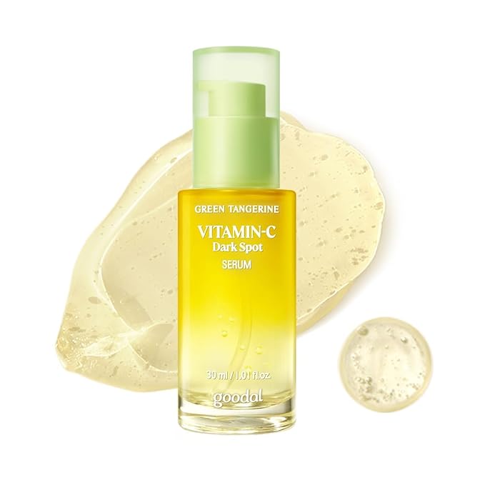 GOODAL Green Tangerine Vitamin C Serum, Korean Skin Care - Advanced Version 1.02 fl oz