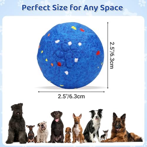 Automatic Interactive Dog Toys Ball, USB-C Rechargeable, Blue