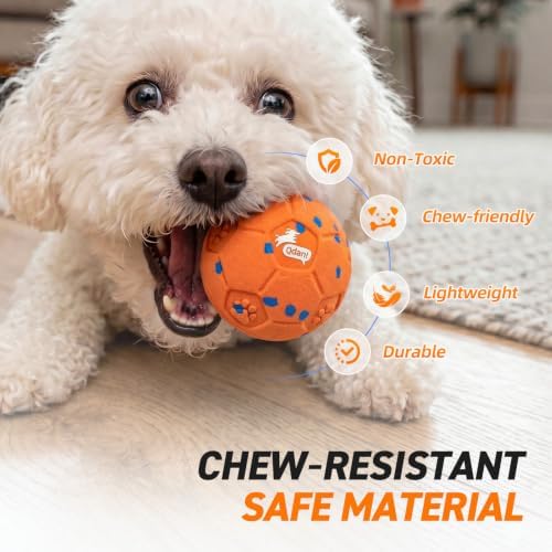 QDAN Interactive Dog Toys, Automatic Moving Dog Balls with 3 Modes, 2.7Inch