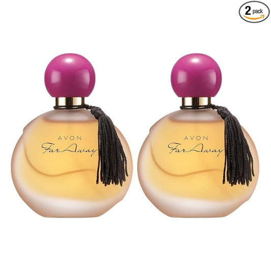 Set of 2 - Avon Far Away Eau De Parfum Perfume Spray 1.7 Ounce