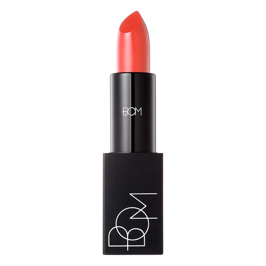 bom My Lipstick #805 Light Coral Long Lasting Strong Coral Matte Lipstick Velvet Texture