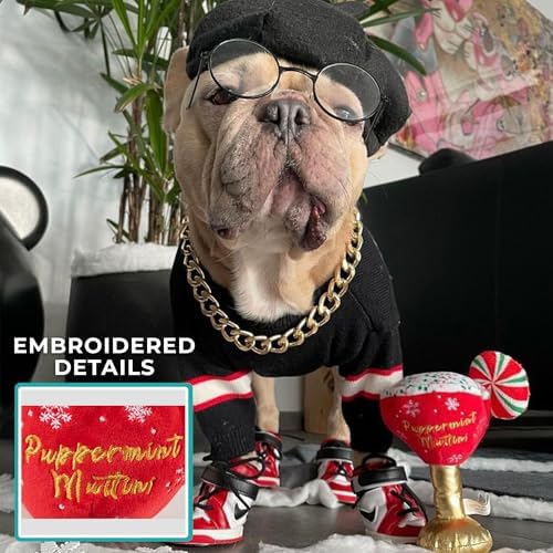 Haute Diggity Dog Puppermint Muttini Plush Dog Toy, Cocktail Parody Toy