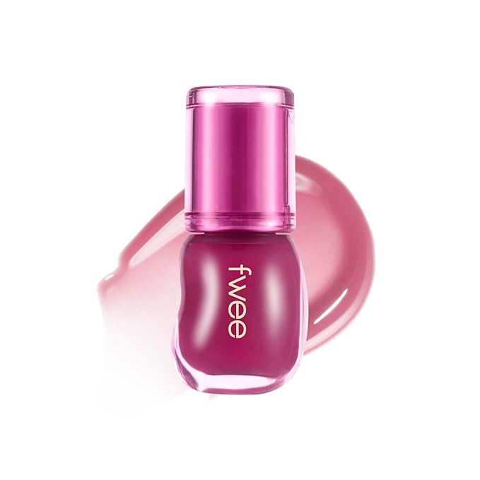 fwee 3D Voluming Gloss 30% (Sheer) | Currant 30% l High Shine, Non-Sticky Lip Gloss for Makeup | Long-Lasting, Moisturizing Gel Formula | 30%, 70% Pigment Options | 5.3g