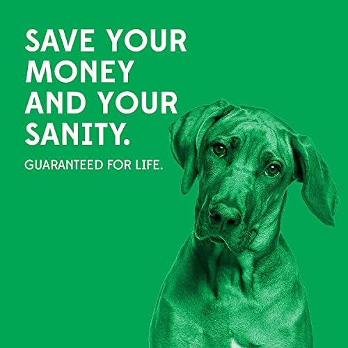 Goughnuts Dog Chew Toys Rubber Ring Indestructible Dog Chew Toys for Extreme Aggressive Power Chewers |for Large Dogs 100+ Pounds |Large (L) Size, Green Rubber