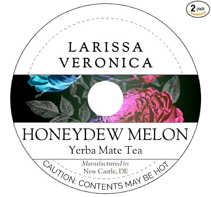 Honeydew Melon Yerba Mate Tea (Single Serve K-Cup Pods) (12 pods, ZIN: 573110) - 2 Pack
