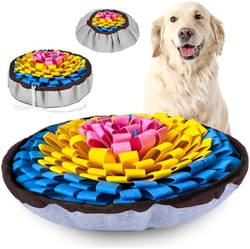 PET ARENA Adjustable Snuffle Mat Dog Puzzle Toy for Slow Feeding