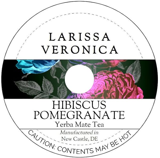 Hibiscus Pomegranate Yerba Mate Tea (Single Serve K-Cup Pods) (12 pods, ZIN: 577782)