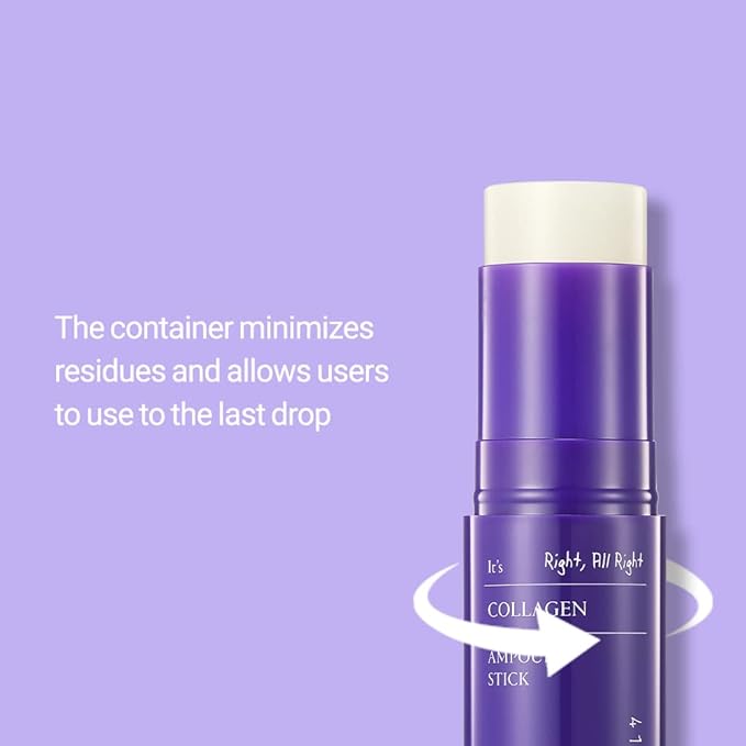 SCINIC Collagen Ampoule Stick 0.35fl.oz (10g)| Elasticity-improving Collagen Multi-stick with Low-molecular Weight Collagen & Fermented Oil | Makes Skin Look Radiant And Moisturized | Korean Skincare